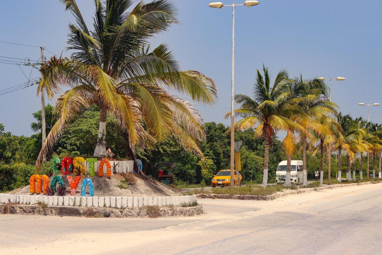 Jh Hotel Mahahual Exterior foto